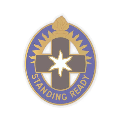 Hawley US Community Hospital (U.S. Army) STICKER Vinyl Kiss-Cut Decal 3 Inch Transparent - The Sticker Space