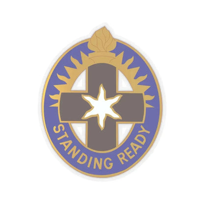 Hawley US Community Hospital (U.S. Army) STICKER Vinyl Kiss-Cut Decal 4 Inch Transparent - The Sticker Space