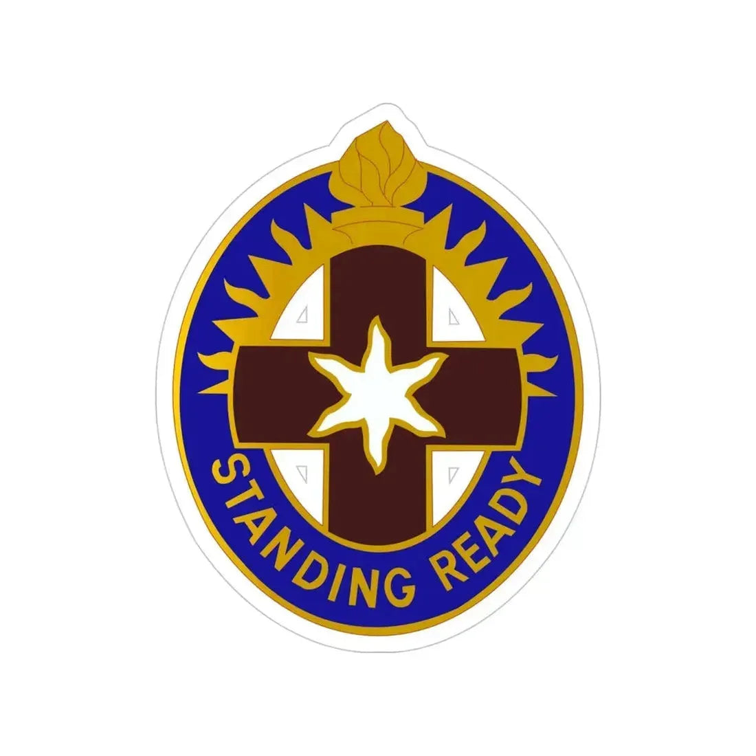 Hawley US Community Hospital (U.S. Army) Transparent STICKER Die-Cut Vinyl Decal 4 Inch - The Sticker Space