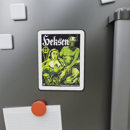 HAXAN 1922 Movie Poster - Die-Cut Magnet-The Sticker Space