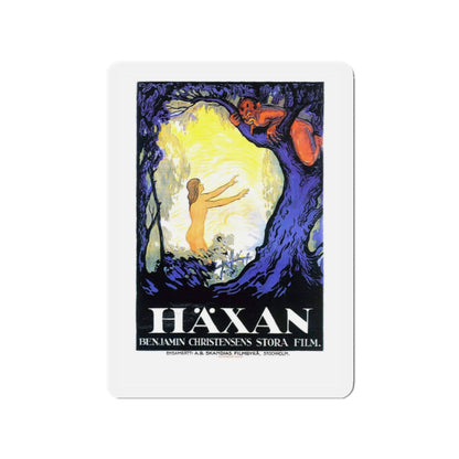 HAXAN (2) 1922 Movie Poster - Die-Cut Magnet-2" x 2"-The Sticker Space