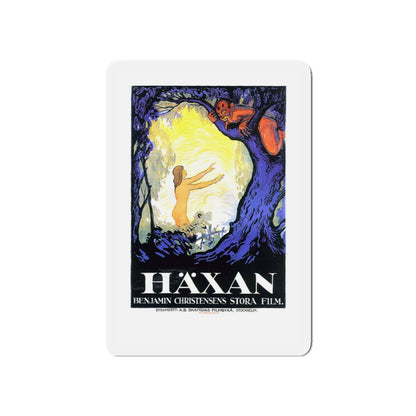 HAXAN (2) 1922 Movie Poster - Die-Cut Magnet-5" x 5"-The Sticker Space