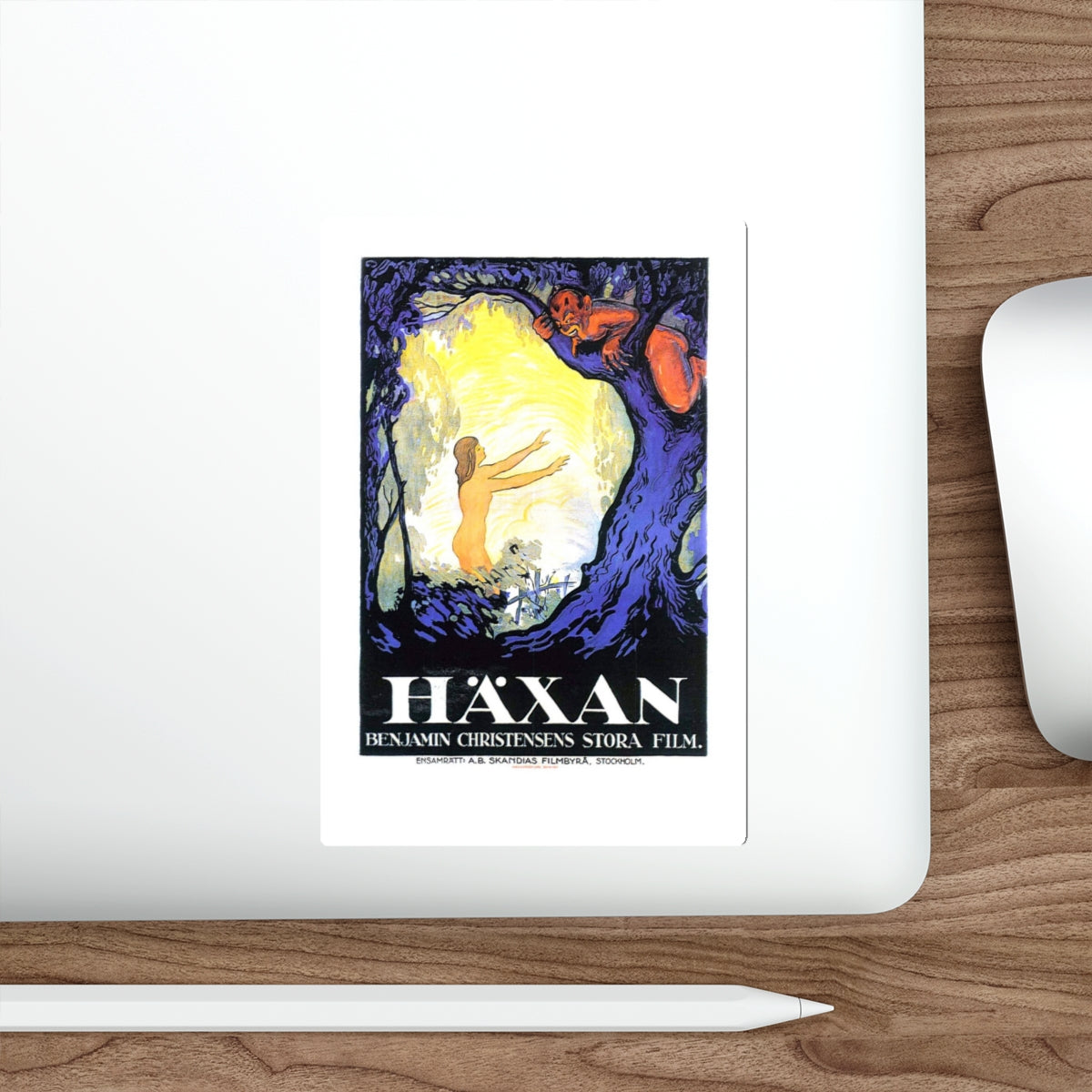 HAXAN (2) 1922 Movie Poster STICKER Vinyl Die-Cut Decal-The Sticker Space