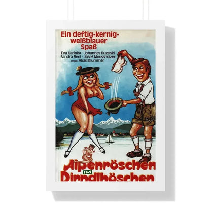 HAY COUNTRY SWINGERS 1971 - Framed Movie Poster - The Sticker Space