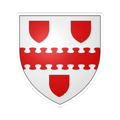 Hay of Cardenie arms (Scotland) (Coat of Arms) STICKER Vinyl Kiss-Cut Decal 3 Inch White - The Sticker Space