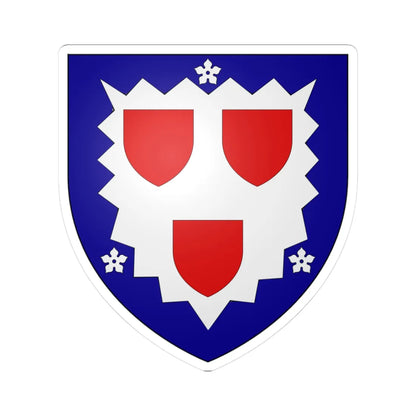 Hay of Letham arms (Scotland) (Coat of Arms) STICKER Vinyl Kiss-Cut Decal 3 Inch White - The Sticker Space