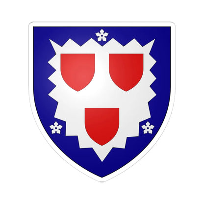 Hay of Letham arms (Scotland) (Coat of Arms) STICKER Vinyl Kiss-Cut Decal 4 Inch White - The Sticker Space