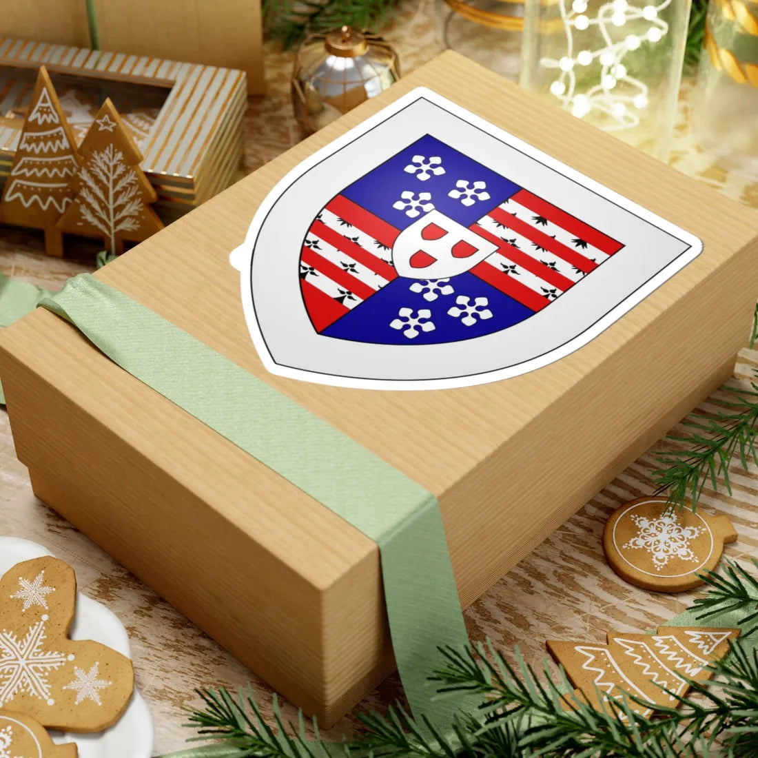 Hay of Linplum arms (Scotland) (Coat of Arms) STICKER Vinyl Kiss-Cut Decal - The Sticker Space