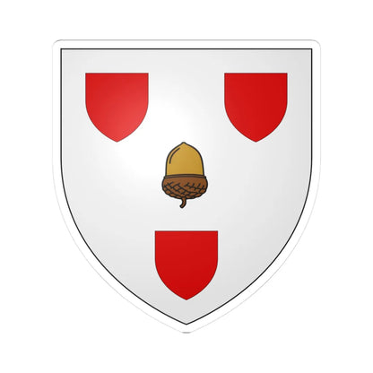 Hay of Megginch arms (Scotland) (Coat of Arms) STICKER Vinyl Kiss-Cut Decal 3 Inch White - The Sticker Space