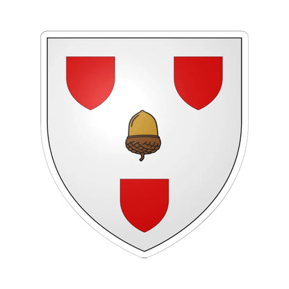 Hay of Megginch arms (Scotland) (Coat of Arms) STICKER Vinyl Kiss-Cut Decal 6 Inch White - The Sticker Space