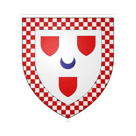 Hay of Newhall arms (Scotland) (Coat of Arms) STICKER Vinyl Kiss-Cut Decal 2 Inch White - The Sticker Space