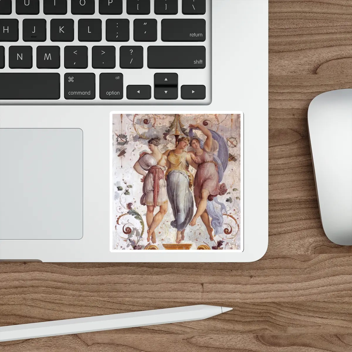 SKU:27613373670351053772 Sticker types:White Shape:Die-Cut Sizes:4" × 4"