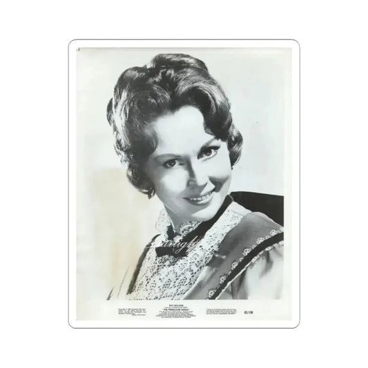 Hazel Court #87 (Vintage Female Icon) STICKER Vinyl Kiss-Cut Decal 2 Inch White - The Sticker Space