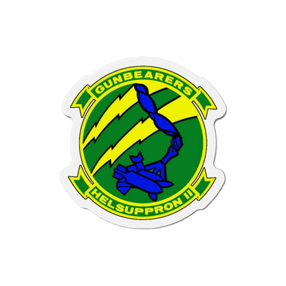 HC 11 Helicopter Combat Support Squadron 11 (U.S. Navy) Die-Cut Magnet-3" x 3"-The Sticker Space