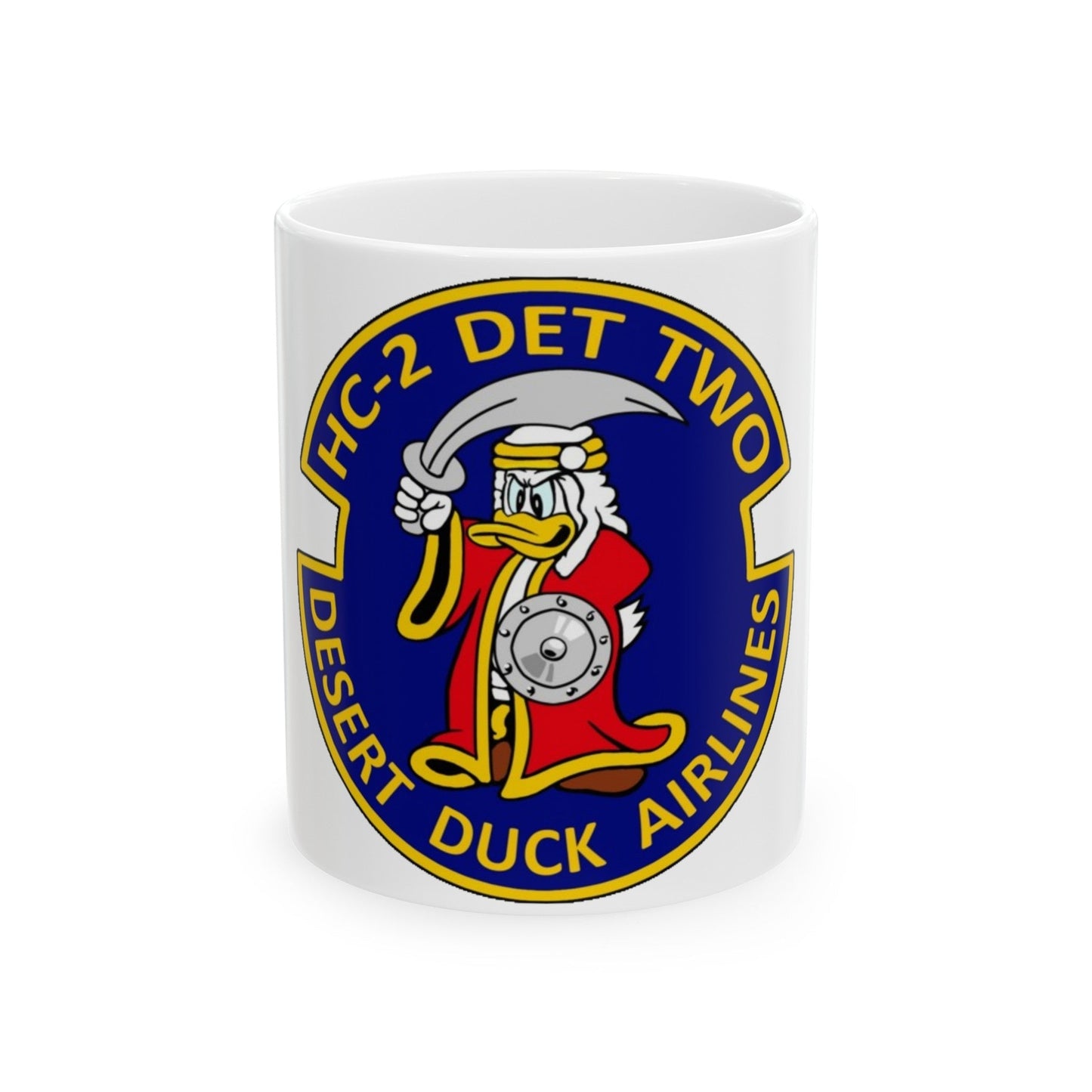 HC 2 (U.S. Navy) White Coffee Mug-11oz-The Sticker Space