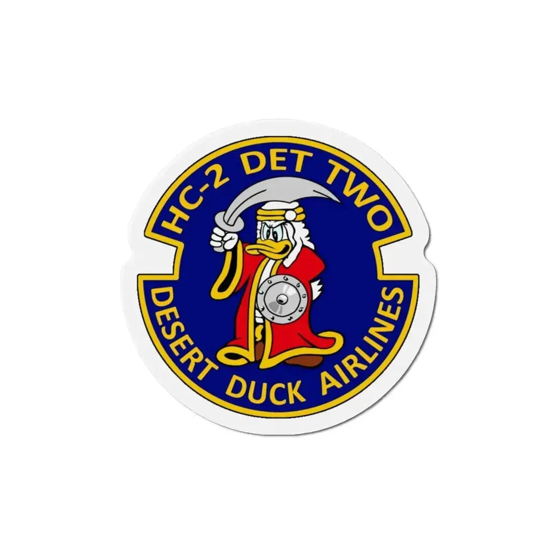 HC 2 (U.S. Navy) Refrigerator Magnet 5 Inch - The Sticker Space