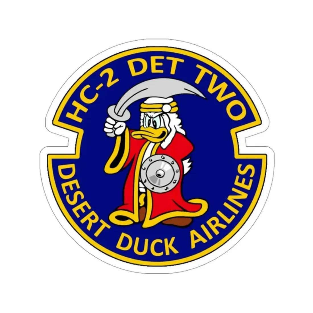 HC 2 (U.S. Navy) STICKER Vinyl Die-Cut Decal 3 Inch - The Sticker Space