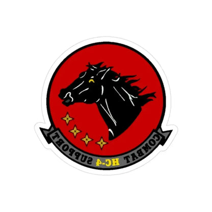 HC 4 (U.S. Navy) REVERSE PRINT Transparent Die-Cut STICKER - The Sticker Space