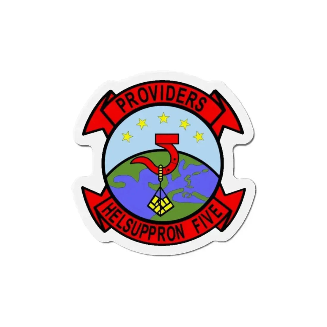 HC 5 Helicopter Combat Support Squadron 5 (U.S. Navy) Refrigerator Magnet - The Sticker Space