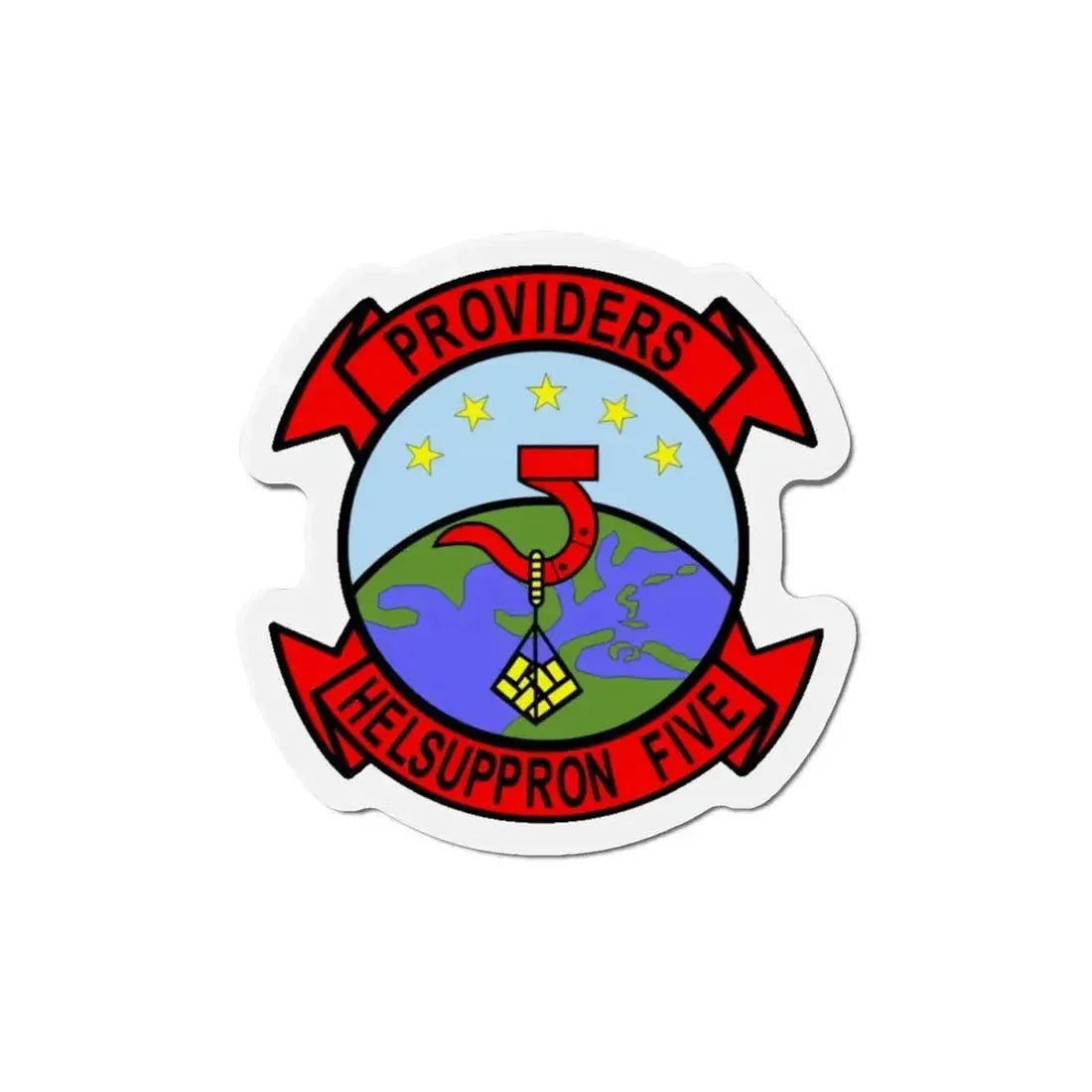 HC 5 Helicopter Combat Support Squadron 5 (U.S. Navy) Refrigerator Magnet - The Sticker Space