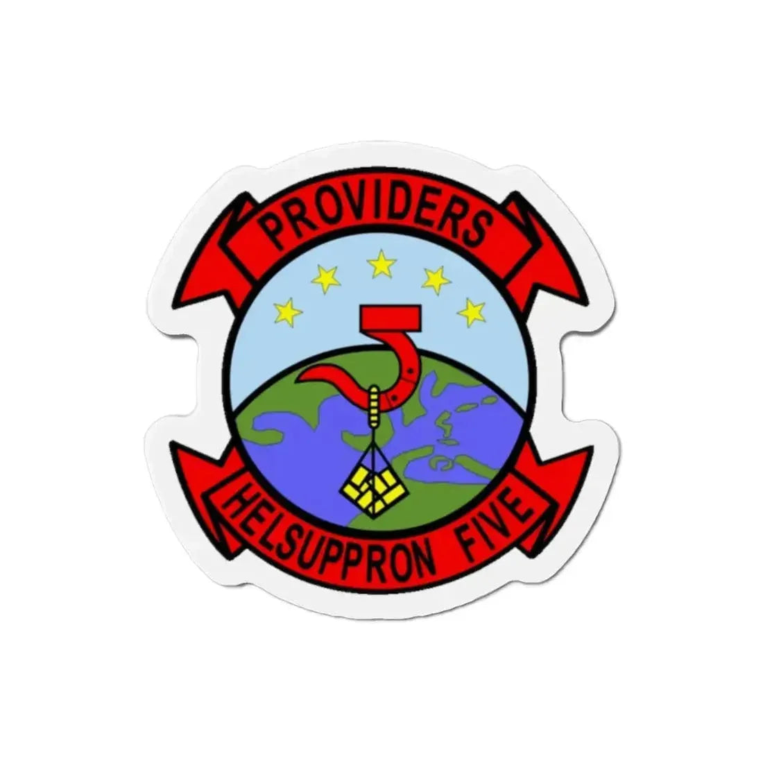 HC 5 Helicopter Combat Support Squadron 5 (U.S. Navy) Refrigerator Magnet - The Sticker Space