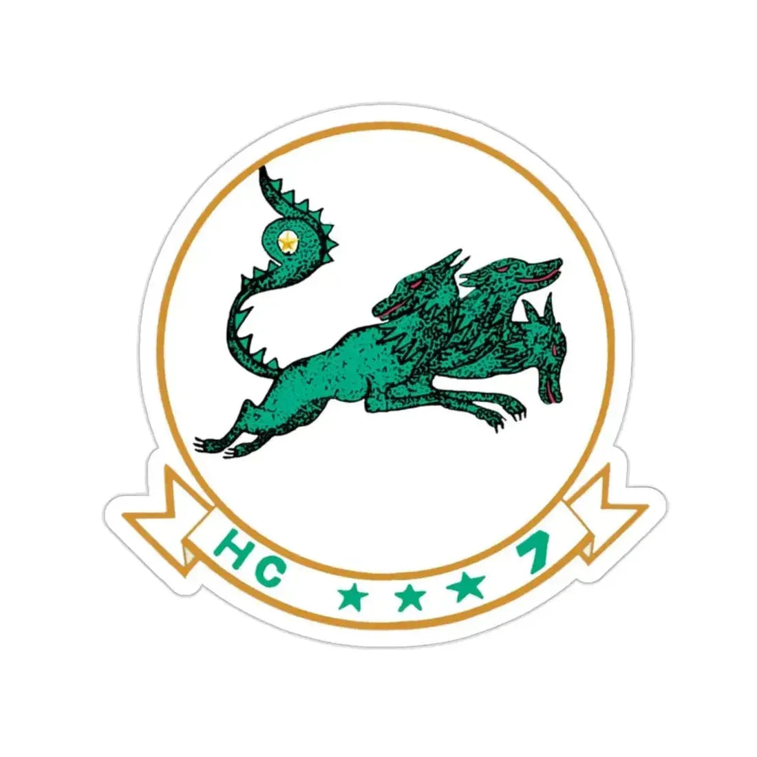 HC 7 'Seadevils' (U.S. Navy) STICKER Vinyl Die-Cut Decal - The Sticker Space