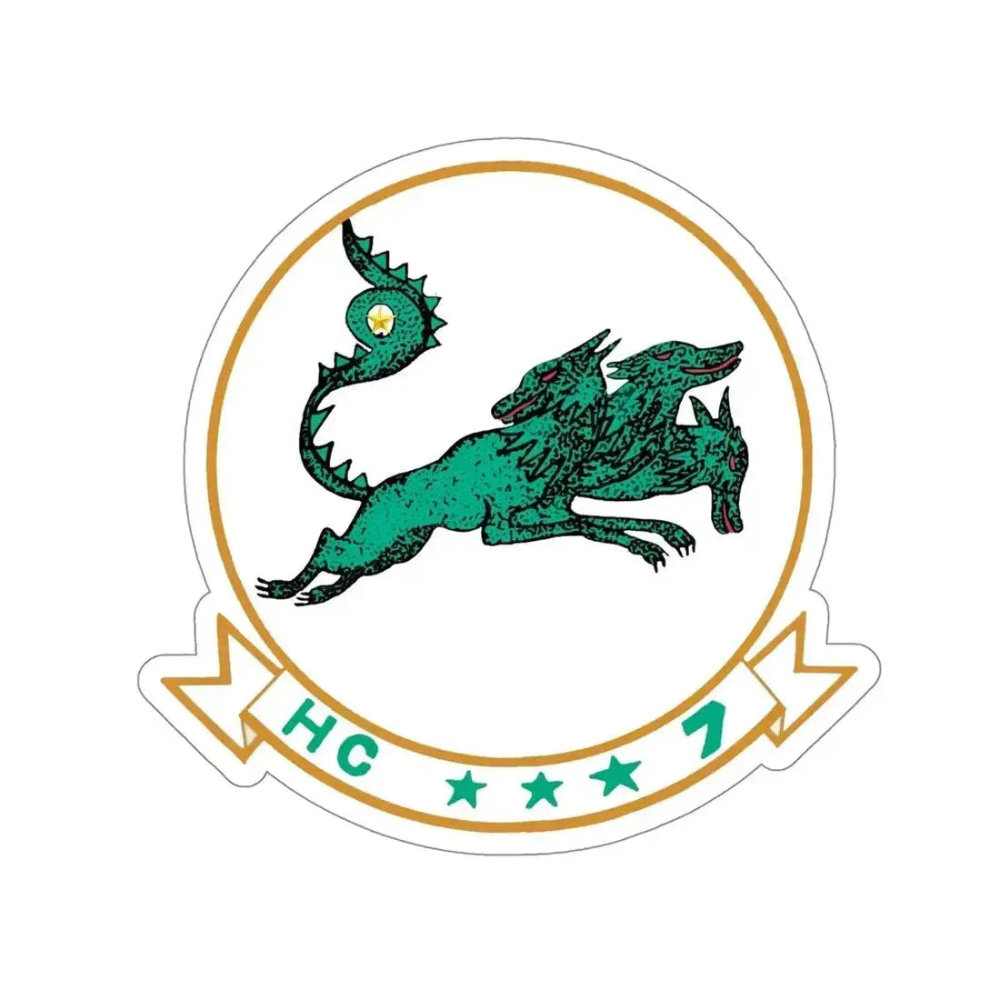 HC 7 'Seadevils' (U.S. Navy) STICKER Vinyl Die-Cut Decal - The Sticker Space