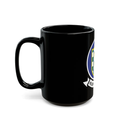 HC 85 Helicopter Combat Support Squadron 85 (U.S. Navy) Black Coffee Mug-The Sticker Space