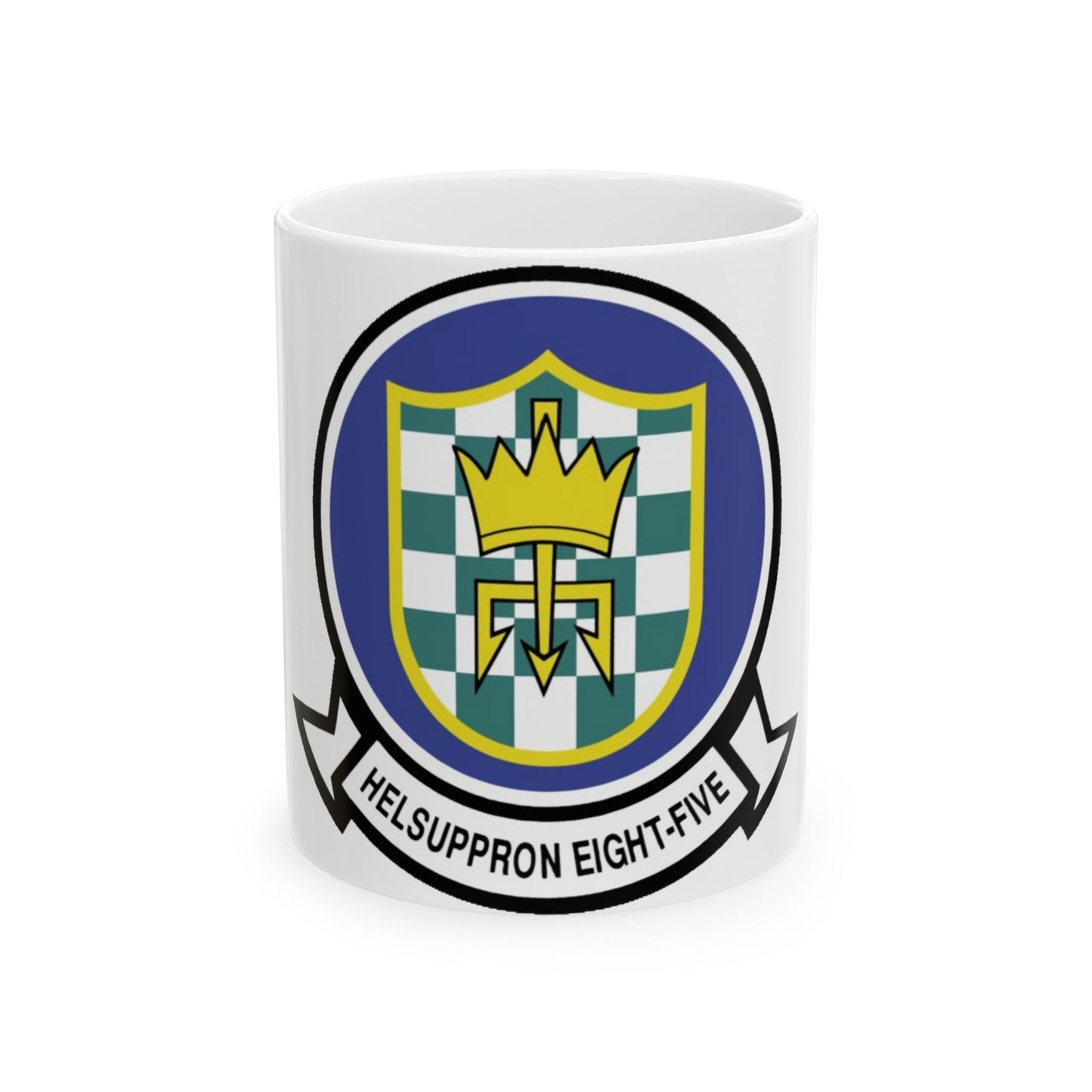 HC 85 Helicopter Combat Support Squadron 85 (U.S. Navy) White Coffee Mug-11oz-The Sticker Space