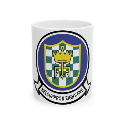 HC 85 Helicopter Combat Support Squadron 85 (U.S. Navy) White Coffee Mug-11oz-The Sticker Space