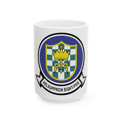 HC 85 Helicopter Combat Support Squadron 85 (U.S. Navy) White Coffee Mug-15oz-The Sticker Space