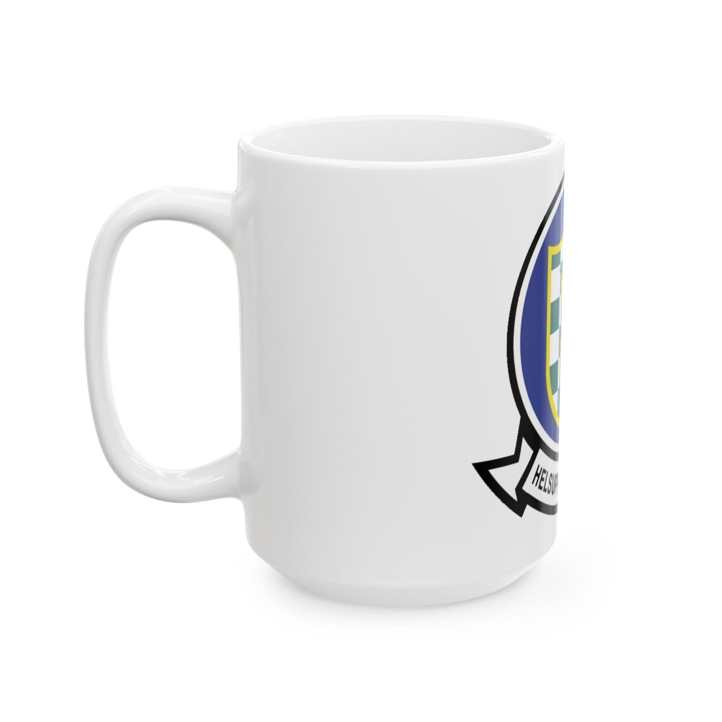 HC 85 Helicopter Combat Support Squadron 85 (U.S. Navy) White Coffee Mug-The Sticker Space