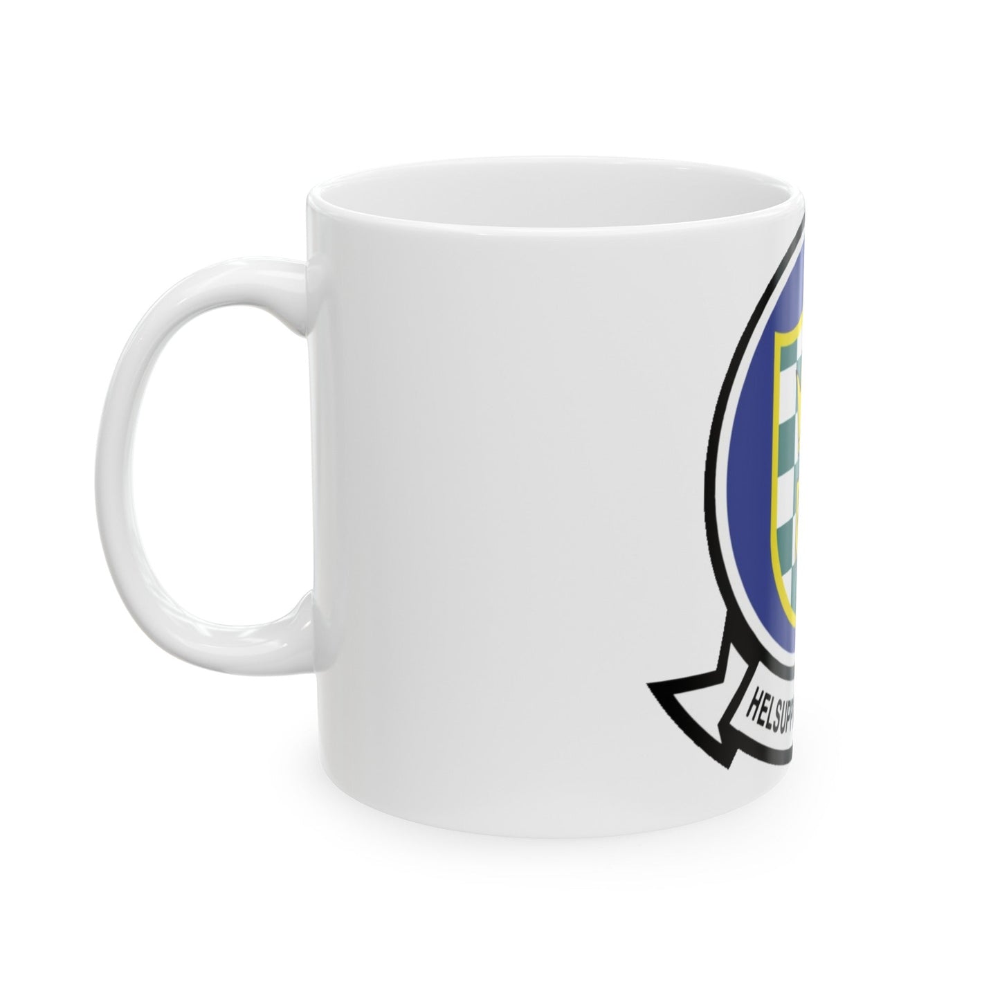 HC 85 Helicopter Combat Support Squadron 85 (U.S. Navy) White Coffee Mug-The Sticker Space
