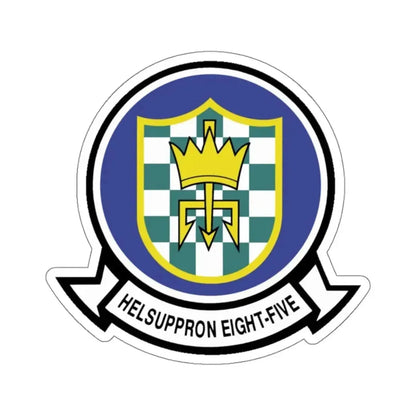 HC 85 Helicopter Combat Support Squadron 85 (U.S. Navy) STICKER Vinyl Kiss-Cut Decal 4 Inch White - The Sticker Space