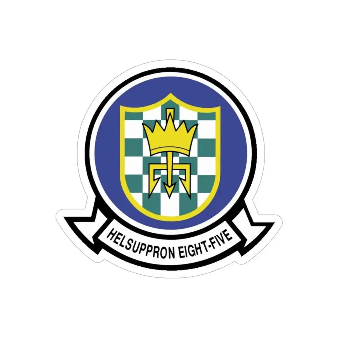 HC 85 Helicopter Combat Support Squadron 85  (U.S. Navy) Transparent STICKER Die-Cut Vinyl Decal - The Sticker Space