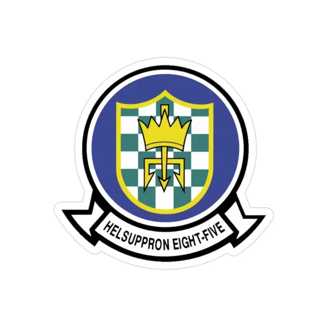 HC 85 Helicopter Combat Support Squadron 85  (U.S. Navy) Transparent STICKER Die-Cut Vinyl Decal - The Sticker Space