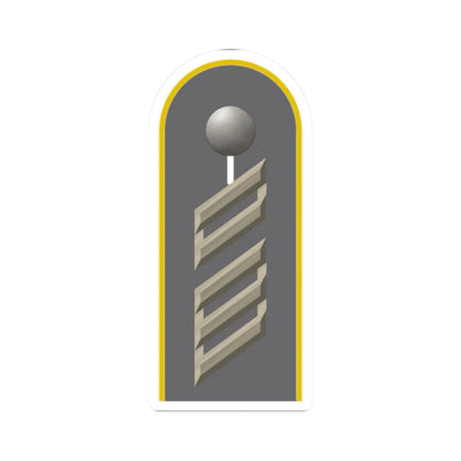HD H 16 Oberstabsgefreiter Fm L (Germany) (Military Rank) STICKER Vinyl Kiss-Cut Decal 2 Inch White - The Sticker Space