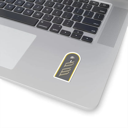 HD H 16 Oberstabsgefreiter Fm L (Germany) (Military Rank) STICKER Vinyl Kiss-Cut Decal - The Sticker Space