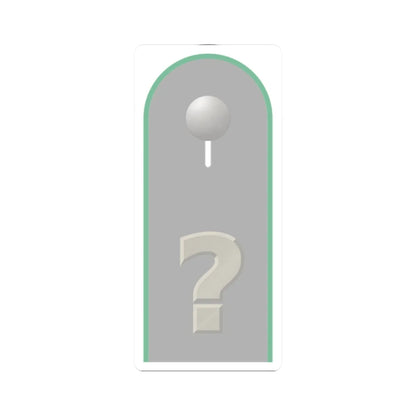 HD H 1x Platzhalter Jg L (Germany) (Military Rank) STICKER Vinyl Kiss-Cut Decal 2 Inch White - The Sticker Space