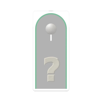 HD H 1x Platzhalter Jg L (Germany) (Military Rank) STICKER Vinyl Kiss-Cut Decal 3 Inch White - The Sticker Space