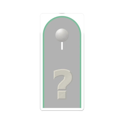 HD H 1x Platzhalter Jg L (Germany) (Military Rank) STICKER Vinyl Kiss-Cut Decal 6 Inch White - The Sticker Space
