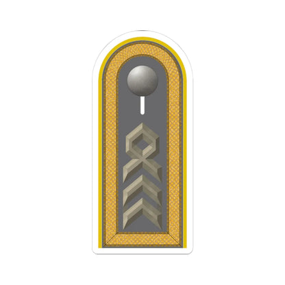 HD H 35 Oberstabsfeldwebel HAufkl (Germany) (Military Rank) STICKER Vinyl Kiss-Cut Decal 3 Inch White - The Sticker Space