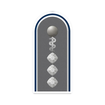 HD H 43b Stabsarzt San HM L (Military Rank) STICKER Vinyl Kiss-Cut Decal 2 Inch White - The Sticker Space
