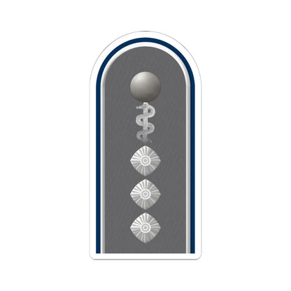 HD H 43b Stabsarzt San HM L (Military Rank) STICKER Vinyl Kiss-Cut Decal 6 Inch White - The Sticker Space