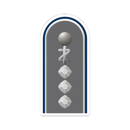 HD H 43c Stabsarzt San ZM L (Germany) (Military Rank) STICKER Vinyl Kiss-Cut Decal 6 Inch White - The Sticker Space