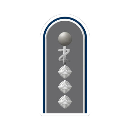 HD H 43c Stabsarzt San ZM L (Military Rank) STICKER Vinyl Kiss-Cut Decal 4 Inch White - The Sticker Space