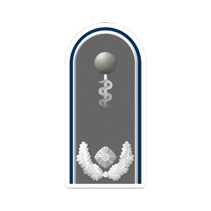 HD H 51b Oberstabsarzt San HM L (Germany) (Military Rank) STICKER Vinyl Kiss-Cut Decal 3 Inch White - The Sticker Space