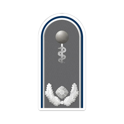 HD H 51b Oberstabsarzt San HM L (Germany) (Military Rank) STICKER Vinyl Kiss-Cut Decal 6 Inch White - The Sticker Space
