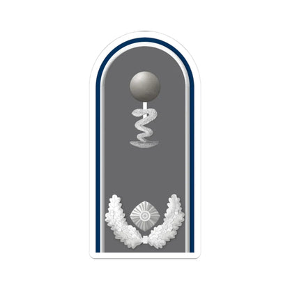 HD H 51d Oberstabsapotheker San PH L (Military Rank) STICKER Vinyl Kiss-Cut Decal 3 Inch White - The Sticker Space
