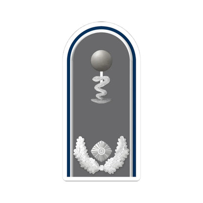 HD H 51d Oberstabsapotheker San PH L (Military Rank) STICKER Vinyl Kiss-Cut Decal 4 Inch White - The Sticker Space